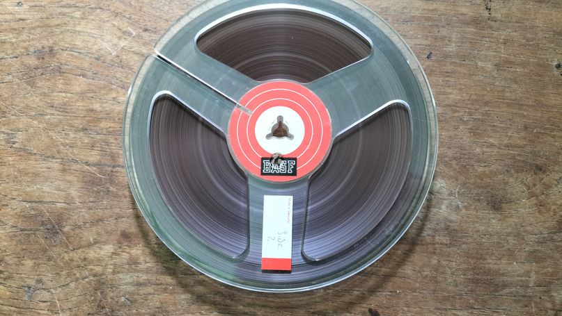 1/4 inch audio tape 7 inch spool